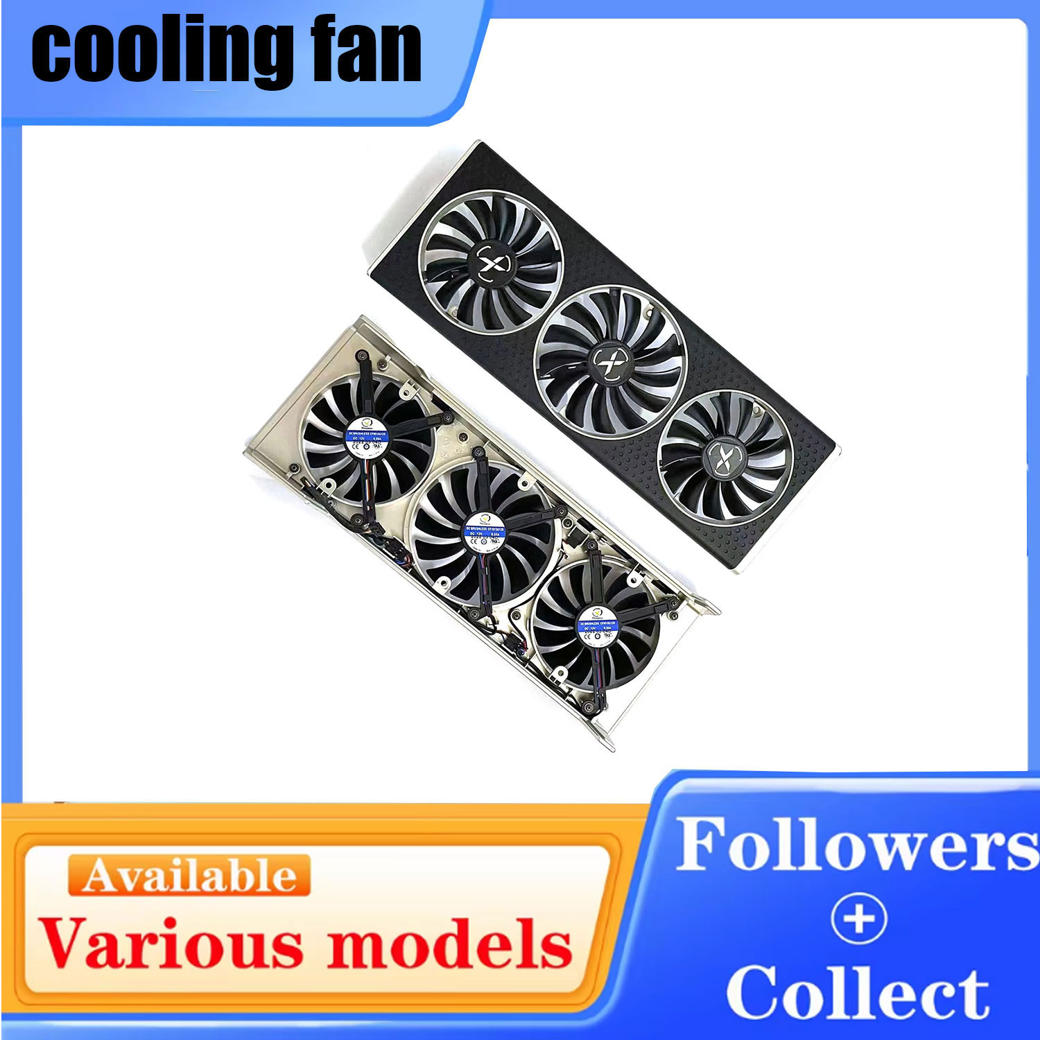 Cooling fan and casing CF9015U - огляд і ціна Rx 6700 Xt 12Gb Graphics Card
